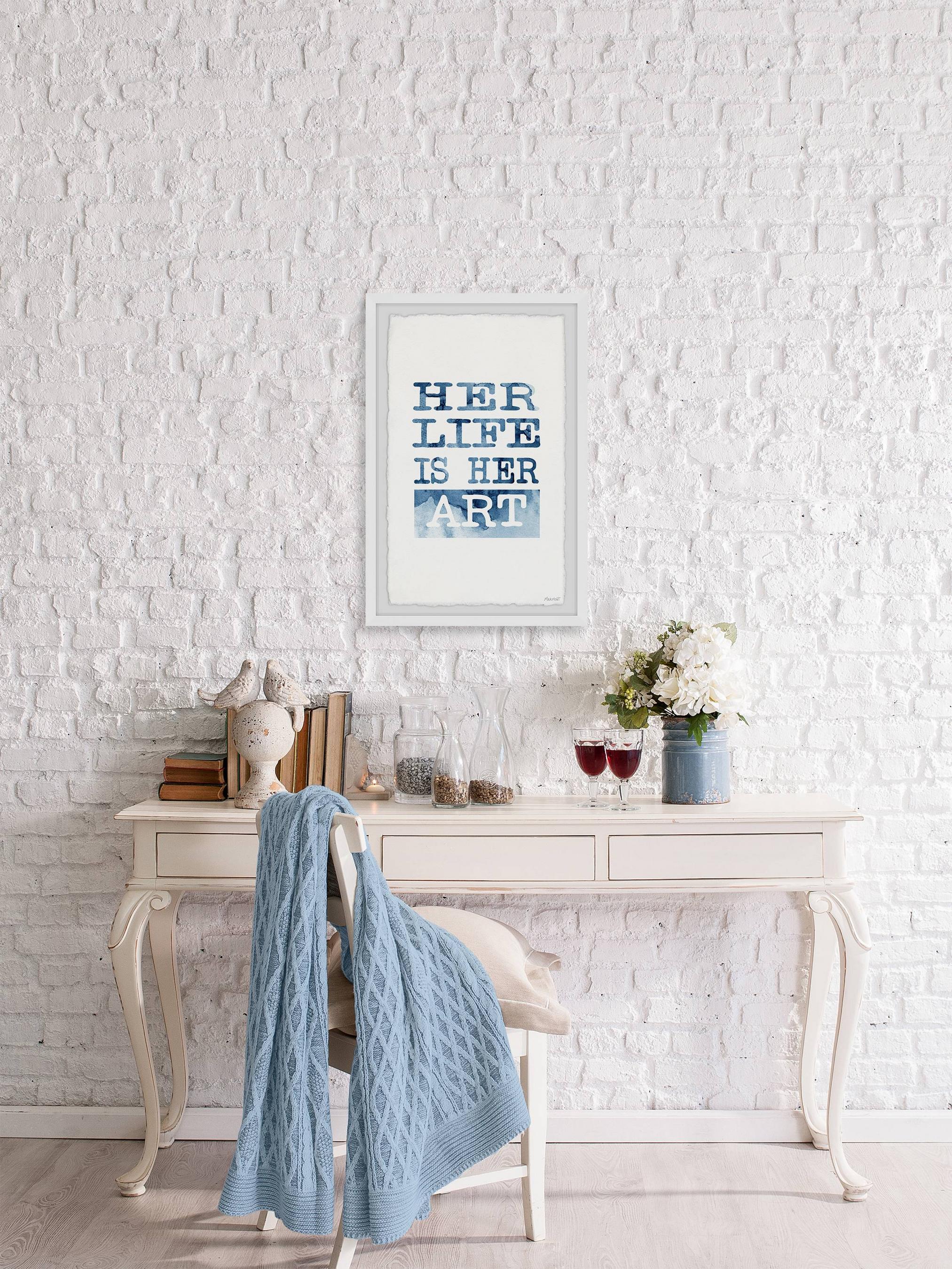 Marmont Hill Her Life Is Her Art Framed Wall Art