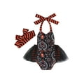 thumbnail image 1 of Sylvamorning Bébé Filles Halloween Impression Bandage Licou et Bandeau, 1 of 9