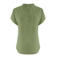 thumbnail image 4 of T-Shirts Femmes Lot Mode Décontractée Col en V Manches Courtes Haut T-Shirt - Hontri, 4 of 5