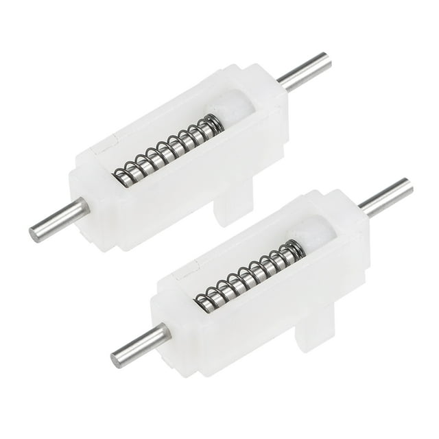 Unique Bargains Canopy Hatch Lock for RC Airplane Cockpit Cover Fixing, 26x9x8.5mm White 2pcs