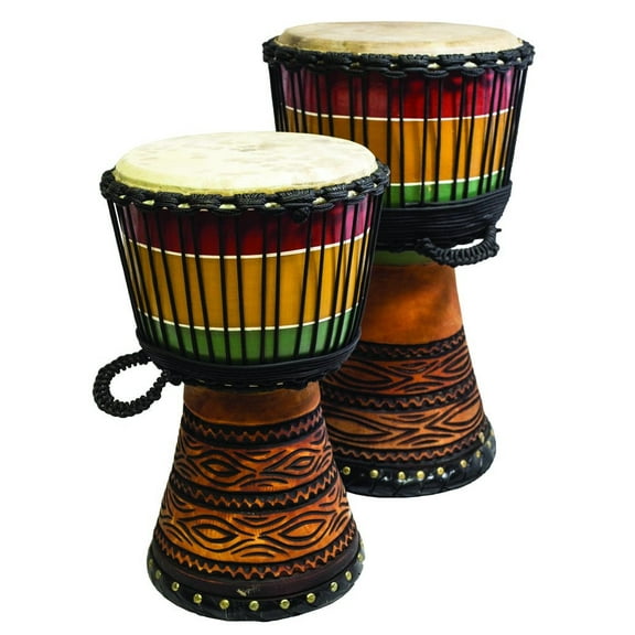 New Djembe Master Guinea, 20" tall, 11" head,