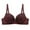Coffee, variant on Bras for Women,Push Up Bra,Solid Color Underwire Low Back Bra Racerback for Enhanced Lift and Dramatic Back Detail Good for Cocktail Dresses and Date Nights Dark Blue