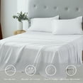 thumbnail image 2 of Davulos Queen Bed Sheet Set 4 Piece Comfy Breathable Sheets & Pillowcase Sets Wrinkle Free & Fade Resistant Fitted Sheet Hotel Luxury Queen Bedding for Women Men, 2 of 7