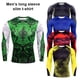 thumbnail image 5 of Qarigey Camiseta ajustada para hombre, cuello ajustado, ropa moldeadora transpirable, camisa de compresión duradera elástica, Camisetas Amarillo, 5 of 6