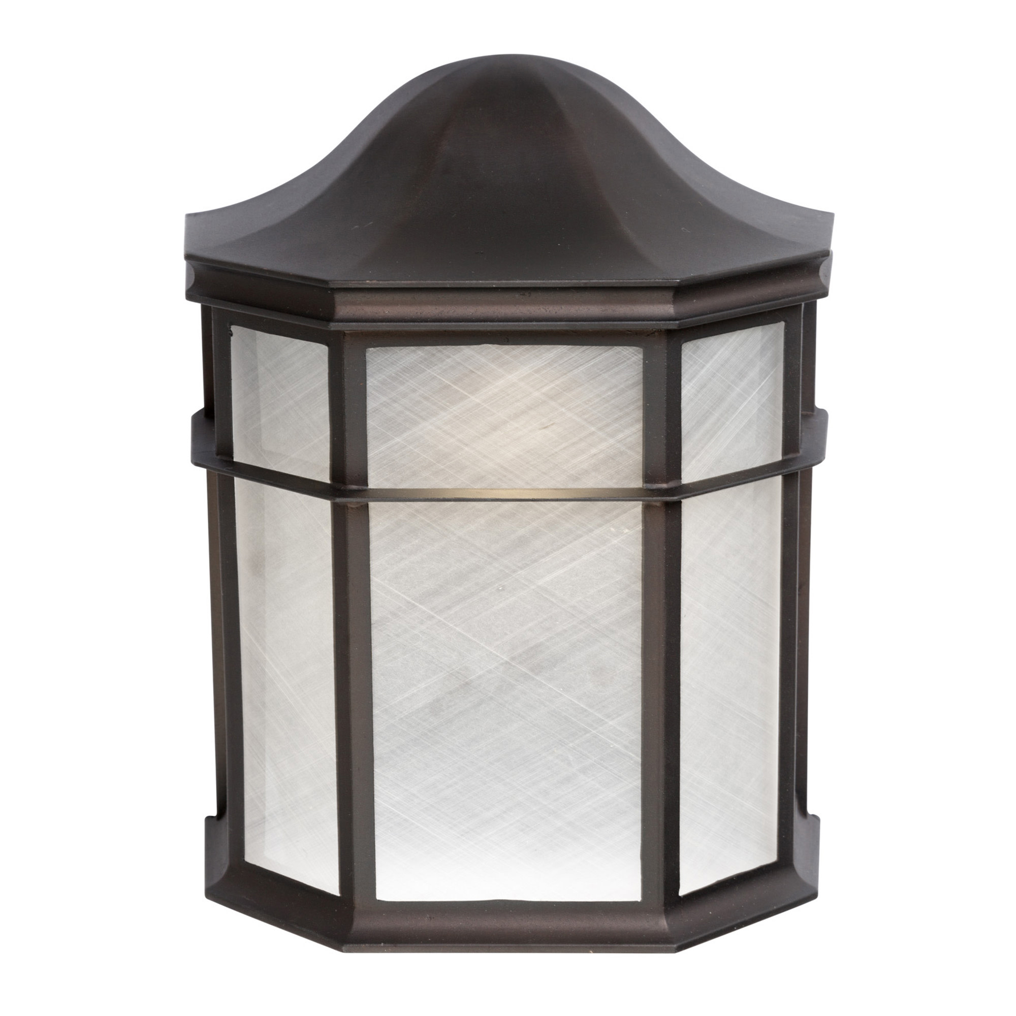 Forte Lighting - Lancaster - 1 Light Outdoor Wall Lantern-10 Inches Tall and 8 - image 2 of 3