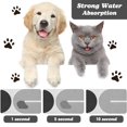 thumbnail image 2 of Tapetes Para Comida Para Perros Para Pisos Tapetes Impermeables Para Cuencos De Agua Para Gatos Alimentación Para Mascotas Estera Absorbente Manteles Individuales Para Alimentos Y Agua Negro Bohemia 1, 2 of 5
