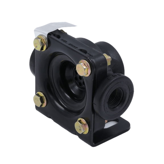 QRN Heavy Duty Air Brake Quick Release Valve - Non-Metallic - Replaces 802744, Automann 170.802744, 170802744, OE Aftermarket 3501614, Bendix 5018325