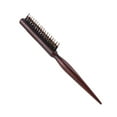 thumbnail image 2 of Mango de madera, cepillo de pelo de cerdas de jabalí Natural, peine esponjoso, herramienta de peluquería y barbero, 2 of 8