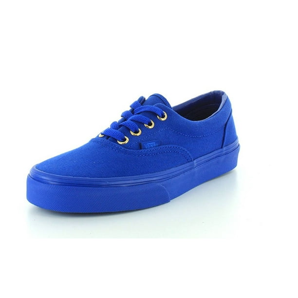 Vans Era Gold Mono Nautical Blue Canvas Fashion Sneaker - 10M / 8.5M - Walmart.com