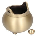thumbnail image 2 of Incense Stick Base,Mini Incense Burner Copper Incense Holder Home Decoration Future-Proof Design, 2 of 8