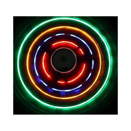 Omeite USB colorful fan silver