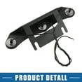 thumbnail image 6 of 1 Set Grill LED Light Front Grille Lights for Jeep Gladiator JT 2020-2023 Amber Light Black, 6 of 8