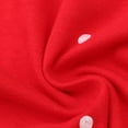 thumbnail image 7 of HILEELANG Little Girl Christmas Dress Red Dot Deer Elk Santa Applique Long Sleeve Cotton Casual Tunic Shirt Outfits Dresses Size 6, 7 of 7