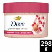 2X - Dove Exfoliating Body Srub Polish Pomegranate & Shea Butter 10.5 oz