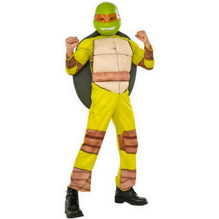 Teenage Mutant Ninja Turtles boys deluxe michelangelo halloween costume
