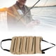 thumbnail image 4 of Bolsa enrollable de lona portátil multifunción para herramientas, para pesca al aire libre, jardín, almacenamiento, color caqui, 4 of 14