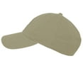 thumbnail image 4 of Glory Max Baseball Cap Polo Style Solid Camo 100% Cotton Blank Dad Hats Khaki, 4 of 6