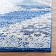 thumbnail image 3 of SAFAVIEH Madison Brandon Geometric Runner Rug, Navy/Cream, 2'3" x 6', 3 of 5