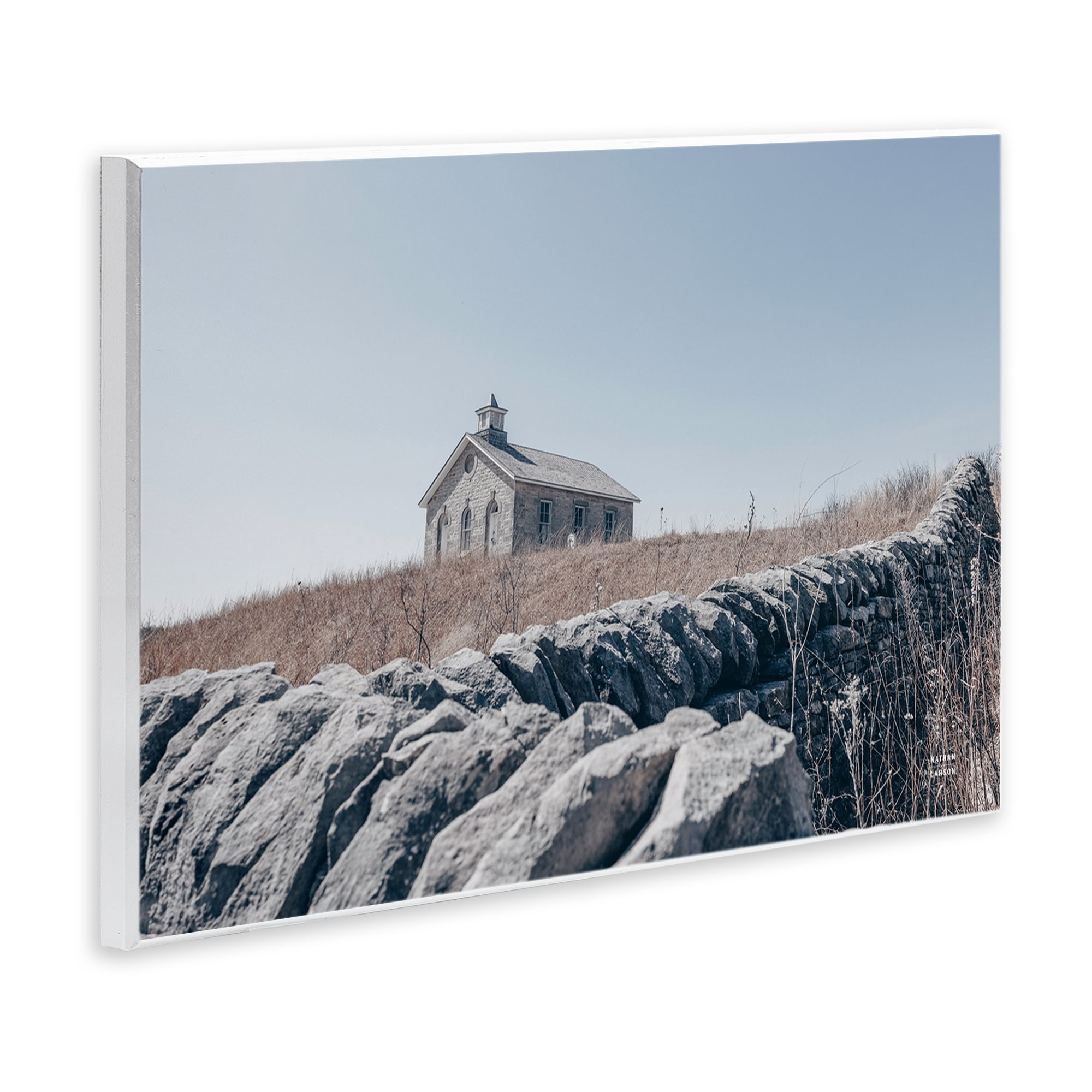 Stupell Industries One Room Schoolhouse Wall Plaque Art, design by Nathan Larson