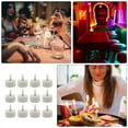 thumbnail image 2 of Miangastore Bougies Led Lampe à Bougie Led Plastique Blanc 12 Pcs, 2 of 9