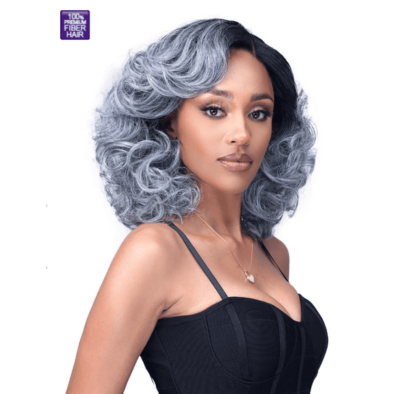 Bobbi Boss Lace Soft Curl Series 4" Deep Part Premium Synthetic Wig- Angelica