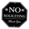 thumbnail image 5 of No Solicitation Sign Soliciting Trespassing Thank You Reflective, 5 of 8