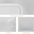 thumbnail image 3 of Food Storage Containers 17 Pcs with Airtight Lids BPA-Free Freezer Organizer Bins Stackable Clear Fridge Storage Box Reusable Microwave and Dishwasher Safe for Kitchen Food, 3 of 11