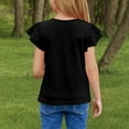 thumbnail image 7 of Nskgu Girls Ruffle Sleeve Shirts Summer Crewneck Eyelet Tee Tops Casual Cute Blouse 3-12 Years, 7 of 7