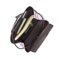 thumbnail image 4 of Easygdp Lavender Flowers Mochila de Cuero para Mujeres, Bolso de Hombro, Bolsos de Mano de Moda para Trabajo y Viajes, 4 of 4