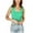 Green, variant on ibuvkizy Fashion Women's Summer-Neck Sleeveless Solid Casual Tank Top Blouse