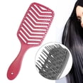 thumbnail image 1 of Cepillo de pelo shamjiam Ventilado Flexible para Uso Húmedo y Seco Rosa, 1 of 8