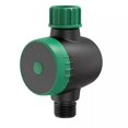 thumbnail image 2 of Temporizador de aspersor Bluetooth de 2 piezas, temporizador de agua inteligente de salida única, temporizador de manguera programable verde con 3 modos de riego de retardo de lluvia/manual/, 2 of 2