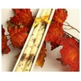 thumbnail image 2 of Decorative Original Design Artisan Hand Painted Fall Tree Taper Candles Decor Autumn Leaf Multicored Falling Leaves Tapered Candlesticks Handmade Thanksgiving Table Centerpiece Decorations, 2 of 5