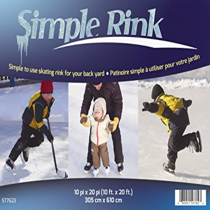 Gazebo Penguin 577623 Simple Skating Rink, 10-Feet x 20-Feet by Gazebo Penguin