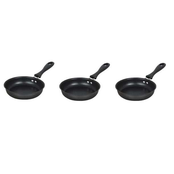 3 Unidades 12 Cm Mini Antiadherente Sartén Huevo Sartén Utensilios De Cocina