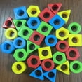 thumbnail image 2 of Bewildely Juego de combinación de formas únicas para niños pequeños y preescolares, rompecabezas de formas geométricas, regalo Juguetes Educativos, 2 of 6
