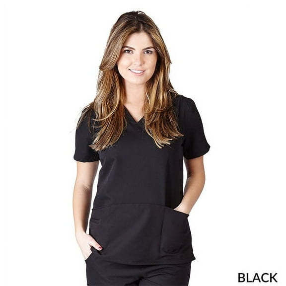 Ultra Soft Women's Five-Pocket V-Neck Scrub Top, Style 8118