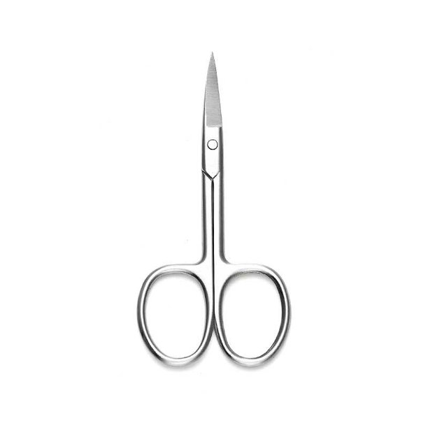Tijeras pequeñas de acero inoxidable, tijeras para el vello de la nariz, tijeras para cejas, tijeras de belleza, tijeras para párpados dobles, tijeras para pestañas, tijeras para barba