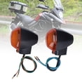 thumbnail image 4 of Motorbike Indicator Lamp, Long Service Life Scratch Resistance Easy To Install Durable Front Turn Signal Lights High Brightness  For Motorcycle Yellow,White,Black, 4 of 8