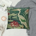 thumbnail image 2 of COMIO Lumbar Throw Pillow Cover Lotus Crane Gardens Pillow Cover Traditional Chinese 16x26in Decorative Pillow Home Oriental Pillow Case for Couch Sofa Bed Chair Indoor, 2 of 5