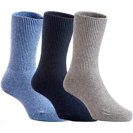 

Meso Boy s 3 Pairs Pack Wool Socks Plain Color Size 0M-1Y Blue Gray Navy