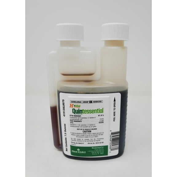 Quintessential Herbicide for Crabgrass and Turf Weeds 7.5 fl oz Bottle by Prime Source