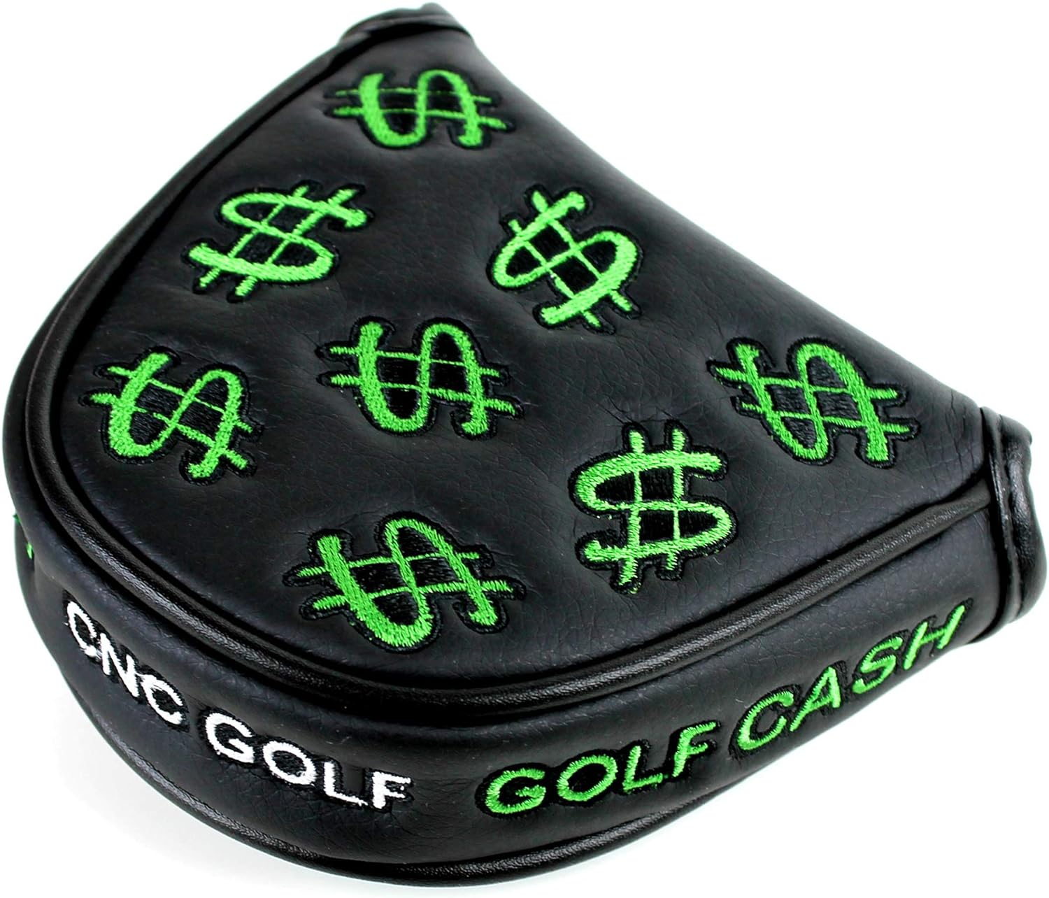 Cash Money Black Mallet Putter Cover Headcover for Scotty Cameron Taylormade Odyssey 2ball