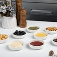 thumbnail image 6 of KOBIKOBI Dipping Bowls White Ceramic 8 Pack 3 Oz, 6 of 7