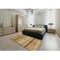 thumbnail image 4 of Ahgly Company Indoor Rectangle Abstract Dark Bisque Brown Abstract Area Rugs, 4' x 6', 4 of 6