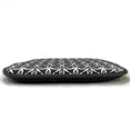 thumbnail image 2 of Abstract Chair Seating Cushion, Design of Flower and Geometric Inspired Shapes Monochrome Layout, Soft Seat Pads for Office with Anti-slip Backing, 16"x16", Charcoal Grey and White, by Ambesonne, 2 of 6