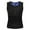 Black, variant on Sauna Vest for Men Waist Trainer Vest with Zipper Workout Sauna Suit with Adjustable Waist Trimmer Belt