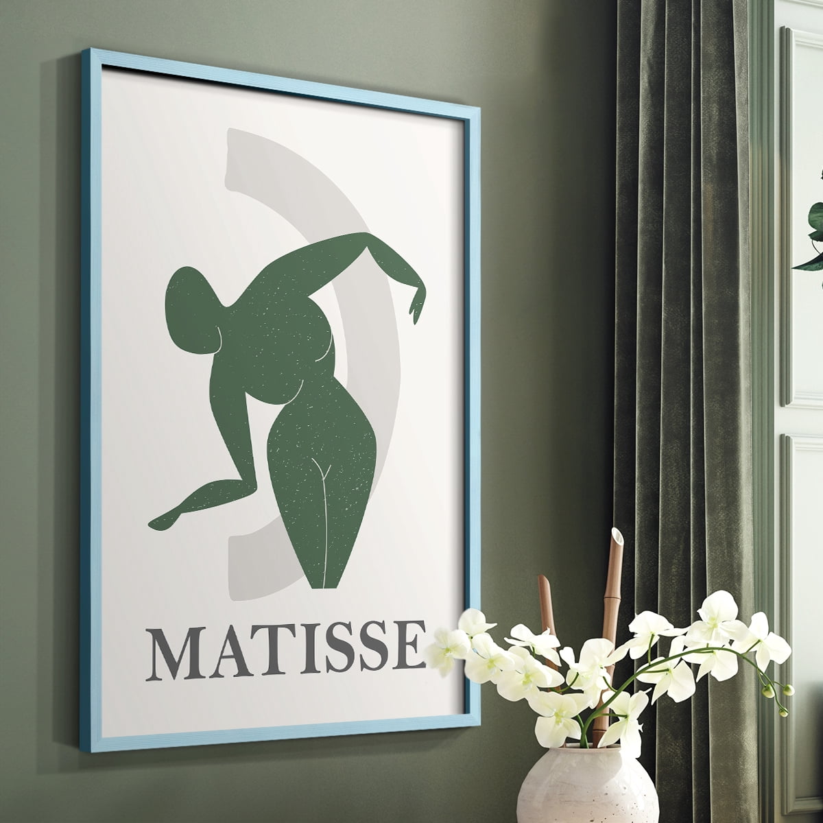 Matisse CCLXXII in Solid Wood 11 x 14 Framed Print