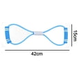 thumbnail image 2 of Resistance Band Yoga Rally Strap Body Shaping Pull Rope Silicone Pull Elastic Yoga 8 Word Shape Stretch Chest Fitness Tools, 2 of 5