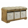 thumbnail image 1 of Banc de Rangement Moderne d'Entrée de Ferme de 42 Po - Barnwood, 1 of 7